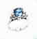 Natural Tanzanite & Diamond Ring 1.73Ct 14k W/g - 2