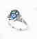 Natural Tanzanite & Diamond Ring 1.73Ct 14k W/g - 3