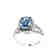 Natural Tanzanite & Diamond Ring 1.73Ct 14k W/g - 2