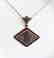 Multi-Color Pendant 9.98 Carat 18k R/g Overlay
