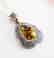 Amber Pendant 36.21 Carat 18k R/g Overlay - 2