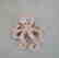Creation Diamond Octopus Pendant 4.42Ct 18k R/g Overlay - 2