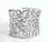 Creation Diamond Clips Bangle 9.87Ct 18k W/g Overlay - 5