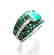Creation Diamonds Emerald Ring 3.75Ct 18k W/g Over - 2