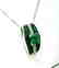 Creation Dia/Emerald Pendant 3.75Ct 18kW/g Overlay - 3