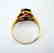 Anniversary Ring Natural Diamond Garnet 3.20Ct 14k Y/g - 4