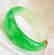 Natural Chines Jadeite Jade Bangle Grade "B" Size: 7.75 - 3