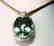 Green Amethyst & Diamond Pendant 46.64Ct 14k W-Y/g - 2
