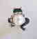 Culture Pearl Creation Emerald .52ct 18k W/g Overlay