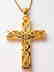 Cross Pendant Dia: Creation 2.48Ct 18k Y/g Over - 2