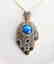 Hamsa Multi-Color Pendant 25.25 Ct 18k Y/g Overlay