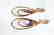 Creation Amethyst/Diamond Earrings 8.09 Ct 18k R/g - 3
