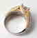 Creation Diamonds Ring 5.50ct 18k W-Y/g Overlay - 4