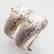 Creation Diamonds Earring 4.30ct 18k W-Y/g Over