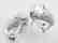 Creation Diamonds Earring 4.30ct 18k W/g Overlay - 2