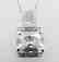 Creation Diamond Pendant 5.10ct 18k W/g Overlay