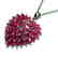Natural Ruby Marquise Pendant 13.45Ct 18k W/g Overlay - 2