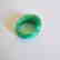 Natural Chinese Jadeit Jade Dome Ring Grade A Size: 9 - 3