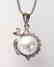 South Sea Pearl Pendant 9 mm Dia: .33Ct 14K W/g