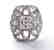 Vintage Ring Creation Dia: 4.20ct 18k W/g Over - 3