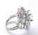 Vintage Ring Creation Dia: 4.20ct 18k W/g Over - 4