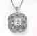 Pendant Diamonds Creation 4.05ct 18k W/g Overlay - 3