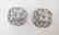 Earring Diamonds Creation 3.25ct 18k W/g Overlay - 2