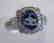 Nature Tanzanite & Diamond Ring 4.87 Ct14k Y/g