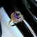 Nature Tanzanite & Diamond Ring 4.87Ct 14k Y/g - 3