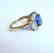 Nature Tanzanite & Diamond Ring 4.87Ct 14k Y/g - 4