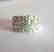 Natural Peridot Creation Dia Ring 2.66Ct 18k W/g Overl