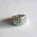 Natural Peridot Creation Dia Ring 2.66Ct 18k W/g Overl - 3