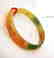 Natural Chinese Jadeite Jade Bangle Grade A SZ 6.5 - 2