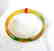 Natural Chinese Jadeite Jade Bangle Grade A SZ 6.5 - 3