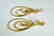 Creation Citrine /Diamond Earrings 8.09Ct 18k Y/g Overl - 3