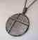Creation Diamond Circle Pendant 3.94Ct 18k B/g Overlay - 2