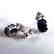 Blue Sapphire Diamond Stud Earrings 2.90Ct 14k W/g