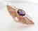 Creation Diamond/Amethyst 15.95Ct 18K R/g Overlay - 2