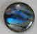 Natural Labradorite Round Cab 79.53Ct 33x8.4mm