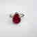 Creation Daimond Ruby Ring 7.16Ct 18k W/g Overlay