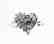 Diamond Heart Ring: .35 Carat 14k W/g