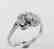 Diamond Heart Ring: .35 Carat 14k W/g - 2