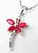 Diamond Ruby Dragon Fly Pendant: .54 Ct 14k W/g - 2
