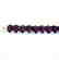 Natural Amethyst Bracelet 37.20Ct 18k W/g Overlay - 3