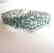 Natural Blue Zircon Bracelet 32.14Ct 18k W/g Overlay - 2