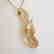 Creation Diamond Snake Pendant 3.28Ct 18k Y/g Overlay - 2