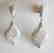 Creation Diamond Earrings 6.17Ct 18k W/g Overlay
