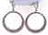 Creation Diamond Dangle Earring 8.25Ct 18k W/g Overlay - 2