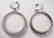 Creation Diamond Dangle Earring 8.25Ct 18k W/g Overlay - 3