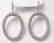 Creation Diamond Dangle Earring 9.3018k W/G Over
